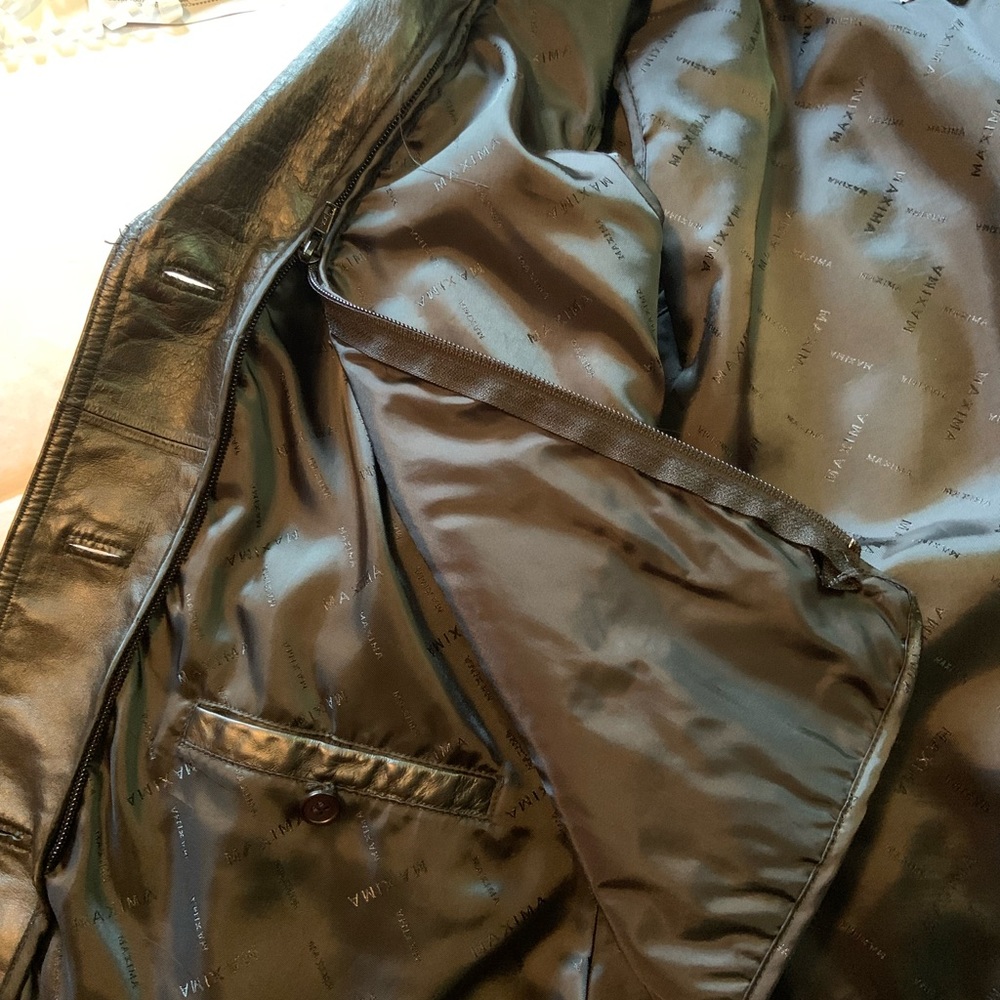 Thinsulate Lined Leather Jacket